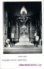 Svatý Hostýn- vnitřek kostela