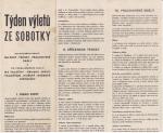 Brožura Týden výletů ze Sobotky do blízkého okolí 