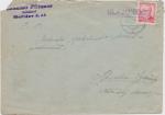 1945 provizorní razítko Slavonice 