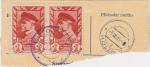 1945 provizorní razítko Most