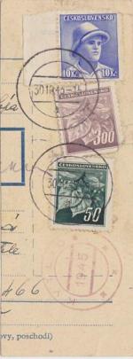 1945 provizorní razítko Kytlice