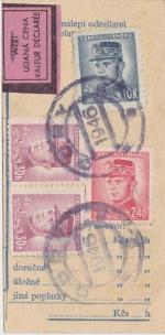 1946 provizorní razítko Odry