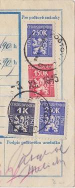 1945 poštový úrad Maciná Ves