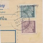1945 provizorní razítko Velké Losiny