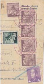 1945 poštovní úřad Smržovka