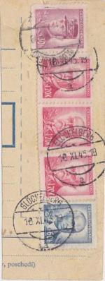 1945 provizorní razítko Glöckelberg