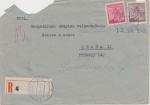 1945 R dopis provizorní razítko Kateřinky u Opavy