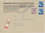1945 R dopis poštovní úřad Vyškov 1