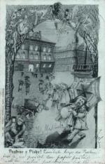 Písek- opilé náměstí