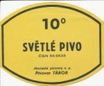 10° světlé pivo