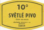 10° světlé pivo