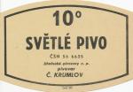 10° světlé pivo