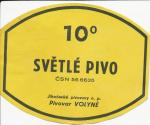 10° světlé pivo