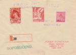 1945 R dopis poštovní úřad Mladecko