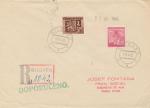 1945 R dopis provizorní razítko Bílovec