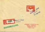 1945 R dopis poštovní úřad Darkov 