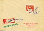 1945 R dopis poštovní úřad Darkov