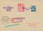 1945 R dopis poštovní úřad Orlová