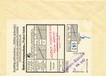 1945 R dopis provizorní razítko Liberec - Růžodol