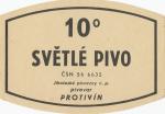 10° světlé pivo