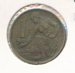 1971, 1 Koruna - 1 Kčs