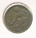 1963, 1 Koruna - 1 Kčs
