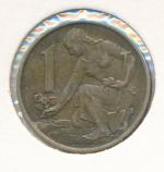 1964, 1 Koruna - 1 Kčs