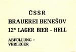 H-17, 12° LAGER BIER