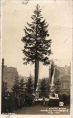 Ostrava- vánoční strom 1925