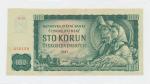 1961, 100 Kčs série R 58