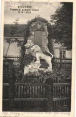 Koloděje- pomník padlých