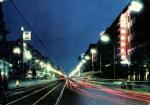 Warszawa - Aleje Jerozolimskie noca
