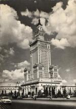 Warszawa - palac kultury i nauki
