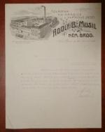 Adolf B. Musil, Německý Brod 1912