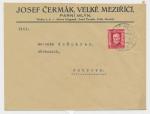 1929, Velké Meziříčí, Josef Čermák - parní mlýn 