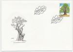 2004, FDC Pof. 407-  Ochrana přírody - chráněné stromy