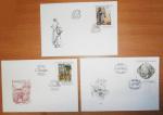 2001, FDC Pof. 309 - Umělecká díla na známkách