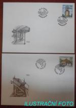 2009, FDC Pof. 608 - Technické památky - mlýny