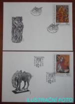 2009, FDC Pof. 591 - Asijské umění