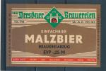 Einfachbier Malzbier - Dresden