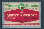 Mumm-Bockbier - Dresden