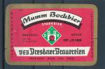 Mumm Bockbier - Dresden
