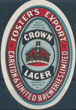Fosters Crown Lager 