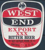West End - Export bitter beer