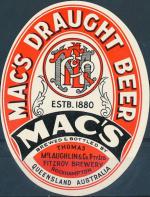 Mac´s draught beer 