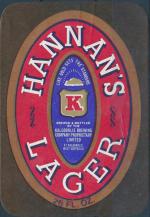 Hannan´s Lager - Kalgoorlie