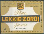 Piwo Lekkie Zdrój