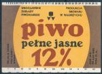 Piwo Pelne Jasne 12%  - Walbrzych