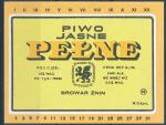 Piwo Jasne Pelne - Żnin