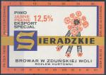 Piwo 12,5% Sieradzkie